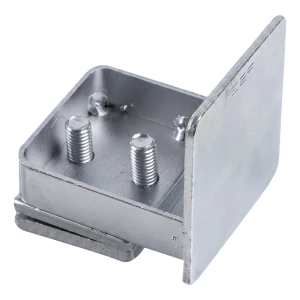 PSG terminação de perfil de calha de portão de correr autoportante 60×60 mm – galvanizado