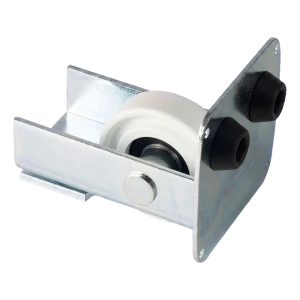 Comunello CGA-347P – rolo de apoio com roda de nylon para perfil de portão deslizante