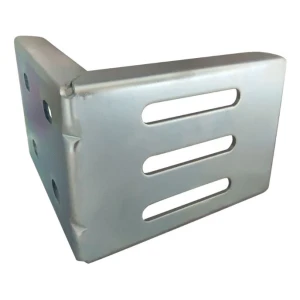 PSG suporte para fixação de guia de portão deslizante em aço 150×120 mm