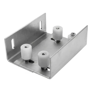 PSG guia superior ajustável para portões de correr – 4 rolos, galvanizado