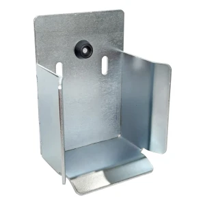 PSG suporte de batente para portão deslizante em calha 140×140 mm em aço