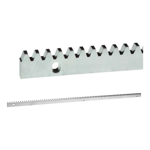 PSG – cremalheira dentada de aço galvanizado para portões de correr 1000 × 8 mm, módulo 4