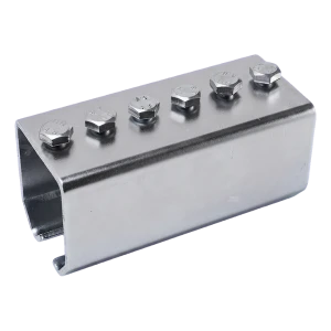 PSG ligador de carril de portão suspenso 59×62 mm galvanizado