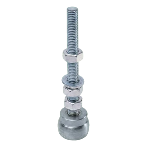 PSG guia inferior em aço para portões suspensos M12