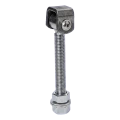 Dobradiça regulável longa para portões de batente M18 aço galvanizado 001-343 (2)