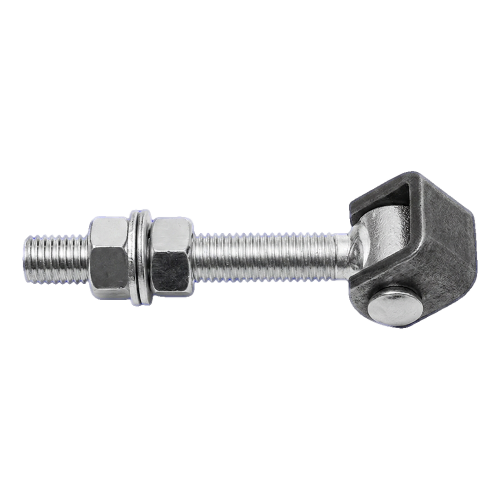 Dobradiça regulável longa para portões de batente M18 aço galvanizado 001-343 (3)