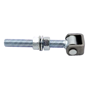 Dobradiça ajustável longa M16 para portões de batente – aço galvanizado (seger)