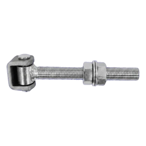 Seger – dobradiça ajustável longa galvanizada M16 L-160 mm para portões e portinholas