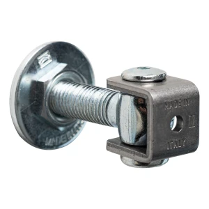 COMUNELLO dobradiça regulável para portão em aço M20 L90 mm