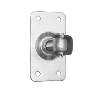 Dobradiça regulável portão com escudo retangular M20 160×85 mm galvanizada