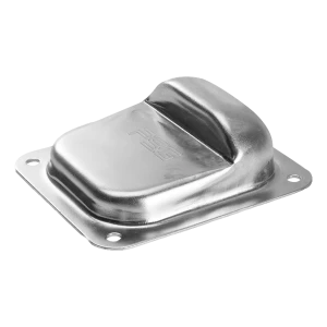 Batente de aço PSG para portões de duas folhas 120×100 mm – limitador aparafusável