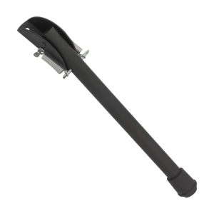 Batente de porta de aço 165 mm preto – trava de mola MALA