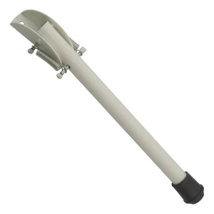 PSG batente de porta com mola 220 mm branco – trava de aço