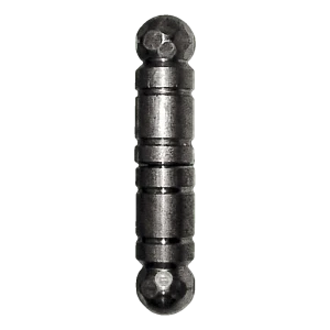 PSG dobradiça decorativa torneada em aço H100 x Ø20 mm para portões e portinholas