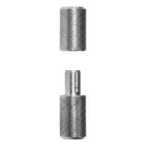 PSG Dobradiça torneada de aço para portões e portinholas FI 12×60 mm