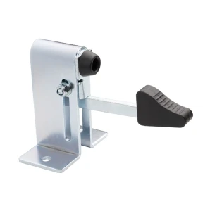 Batente regulável PSG para portões de batente com bloqueio – trinco 50 mm, aço galvanizado