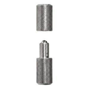 PSG dobradiça torneada para portão com esfera FI 27×90 mm em aço