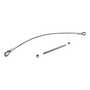 Cabo de segurança PSG em aço inoxidável para portão de batente 700 mm