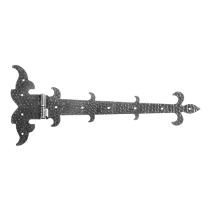 Postal – dobradiça decorativa de faixa esquerda em aço 525 × 225 mm