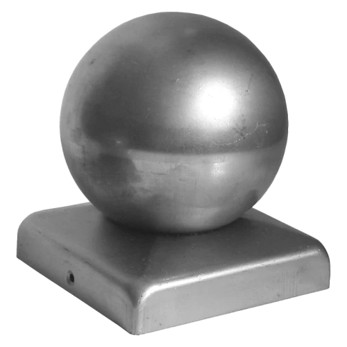Chapéu de vedação em aço galvanizado 80×80 mm com esfera ø 80 mm 001-565 (1)