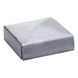 Postal – chapéu envelope de aço para poste de vedação 120×120 mm