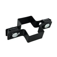 Abraçadeira para painéis de vedação intermédia 60x40 preto