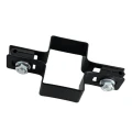 Braçadeira intermédia para painéis de vedação 40x60 preto GPV-700-02 (2)