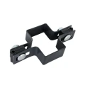 Abraçadeira para painéis de vedação intermédia 60x40 antracite grafite GPV-700-01 (1)