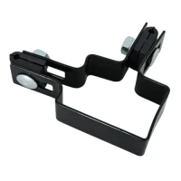 Braçadeira para painéis de vedação angular 60x40 preto