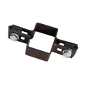Braçadeira intermédia para painéis de vedação 40x60 castanho GPV-700-05 (2)