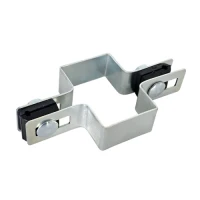 Braçadeira para painéis de vedação intermédia 60x40 zincado