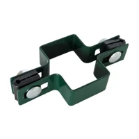 Abraçadeira intermédia para painéis de vedação 60x40 verde