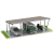 Cobertura fotovoltaica VICA para 3 veículos 2+1 modulos Carport GPV-105-09 (1)