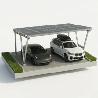 Cobertura fotovoltaica VICA para 2 veículos SOLO Carport