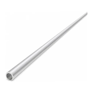 Tubo de alumínio redondo Ø12×1,5 mm EN AW-6060 T6, comprimento 2000 mm