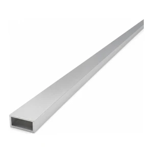 Tubo de alumínio retangular 10×20×1,5 mm – perfil fechado EN AW-6060 L=2000 mm