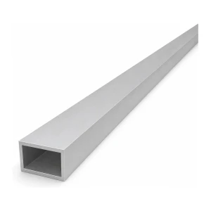Tubo de alumínio retangular 20×30×2 mm – perfil fechado EN AW-6060, L=2000 mm