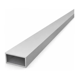 Tubo de alumínio rectangular 20×40×2 mm EN AW-6060 – comprimento 2000 mm