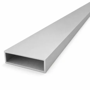 Tubo de alumínio retangular 20×70×2 mm – perfil fechado EN AW-6060, L=2000 mm
