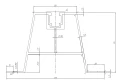 Ponte Trapezoidal 40cm H-70 em EPDM para Telhados em Chapa Trapezoidal PV-02-04-02-02 (1)