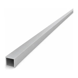 Tubo de alumínio quadrado 15×15×1,5 mm – perfil fechado PA38 L=2000 mm