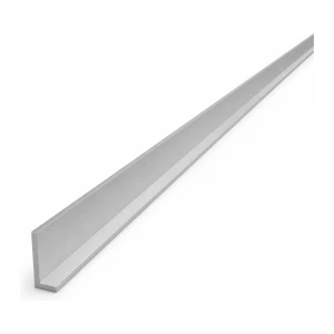 Cantoneira de alumínio de abas desiguais 20×10×2 mm – perfil L, comprimento 2000 mm