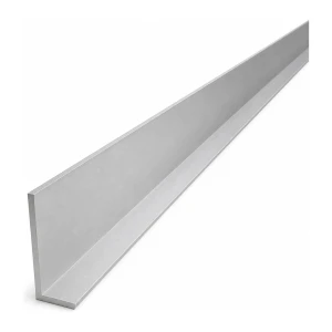 Cantoneira de alumínio de abas desiguais 40×20×2 mm – perfil L, comprimento 2000 mm