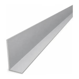 Cantoneira de alumínio de abas desiguais 60×30×2 mm, comprimento 2000 mm – perfil L EN AW-6060