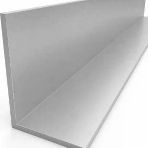 Cantoneira de alumínio de abas desiguais 150×100×10 mm – perfil L, comprimento 2000 mm