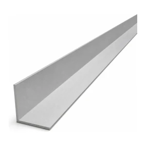Cantoneira de alumínio de abas iguais 40×40×2 mm – perfil L, comprimento 2000 mm