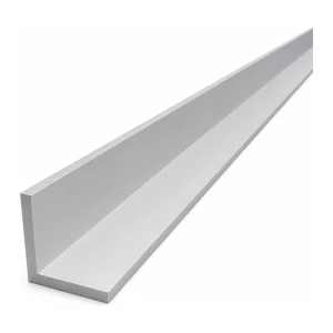 Cantoneira de alumínio de abas iguais 40×40×5 mm EN AW-6060 – comprimento 2000 mm