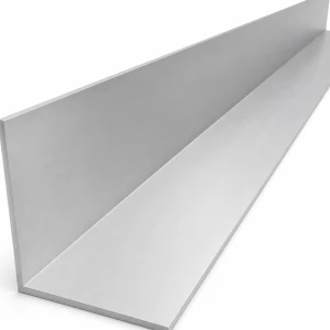 Cantoneira de alumínio de abas iguais 80×80×3 mm EN AW-6060 L=2000 mm