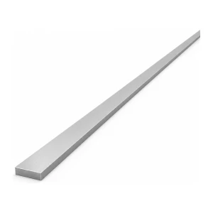 Barra plana de alumínio EN AW-6060 T64 – 15×4 mm, comprimento 2000 mm