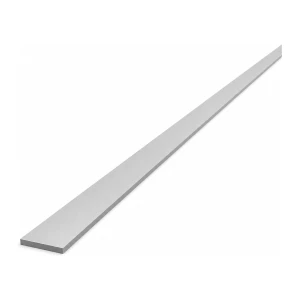 Barra plana de alumínio 20×2 mm EN AW-6060 T64 – comprimento 2000 mm